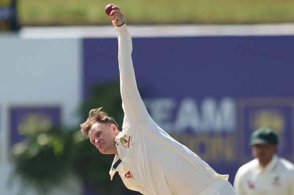 Matthew Kuhnemann in action in Sri Lanka.