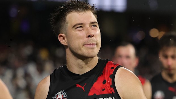 Bombers star Zach Merrett.