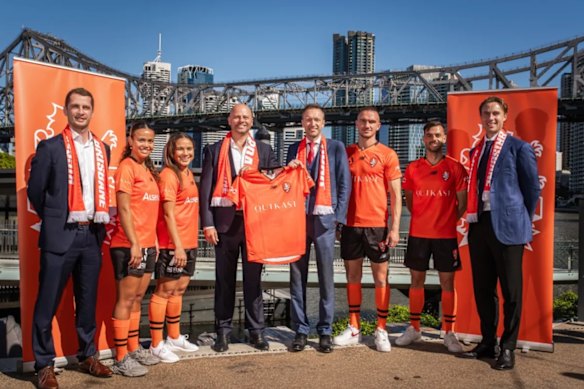 Brisbane Roar shared news about joining with Outkast in 2023. 