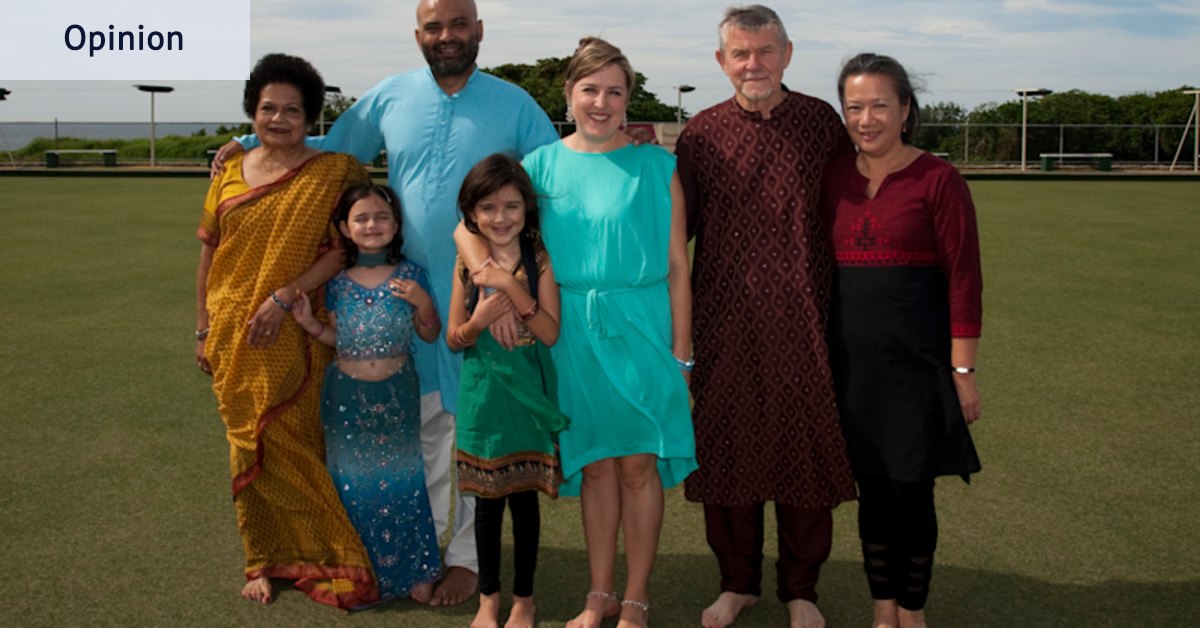 I was born in Australia. I look Indian. Since Bondi, that makes me a target