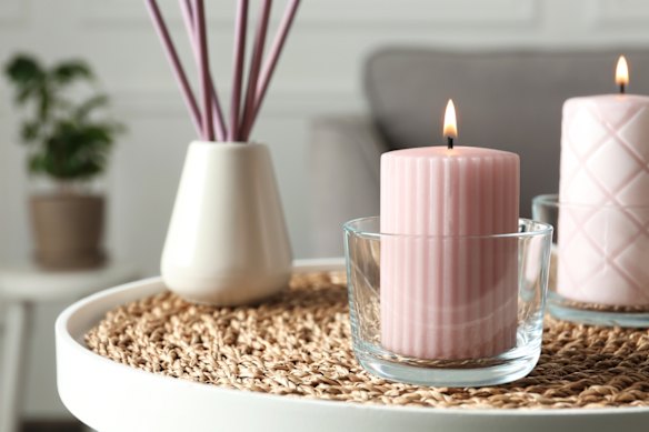 The addition of a summer scent can make a space feel fresh.