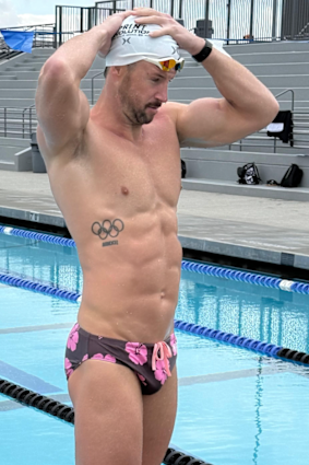 James Magnussen after taking performance-enhancing substances.