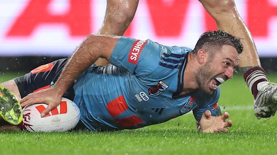 James Tedesco gives NSW a stunning victory in the Origin series opener.