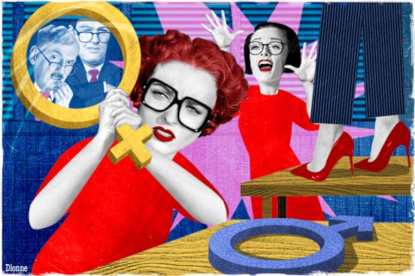 Women are changing their gender setting to “man”. 