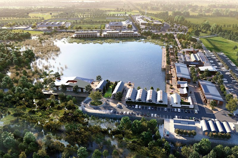 A render of the proposed CORA sports tourism precinct in Modewarre.