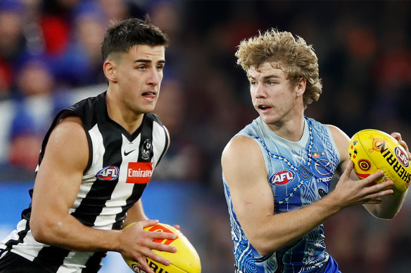 Nick Daicos and Jason Horne-Francis were picked up in the same draft.