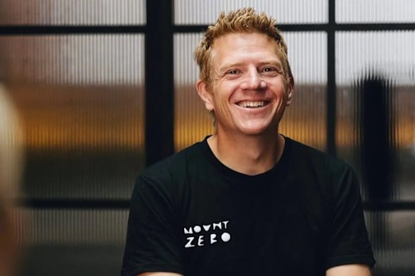 Richard Seymour, general manager of Mount Zero Olives