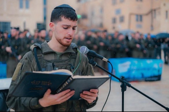 Elchanan Wasserman says his story proves you can be ultra-Orthodox and serve in the Israeli military.