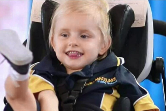 Tiffani was diagnosed when she was a toddler.