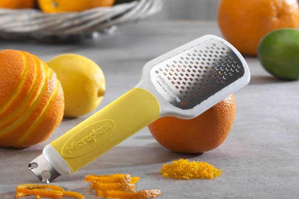 Katrina loves a microplane, but make it wide.