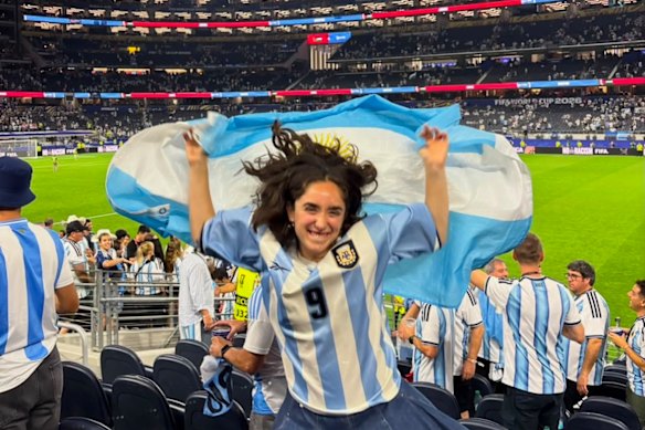 Melbourne Argentinain-Australian Delfina Moresco has travelled to the 2026 World Cup twice – and says despite costing her thousands, it’s the best thing she’s ever done.