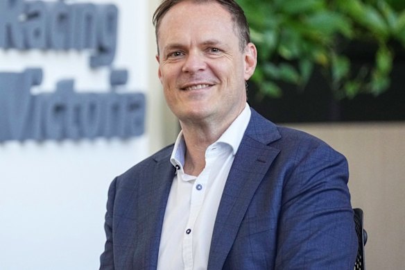 Racing Victoria chief executive Aaron Morrison.