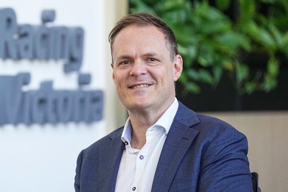 Racing Victoria chief executive Aaron Morrison.