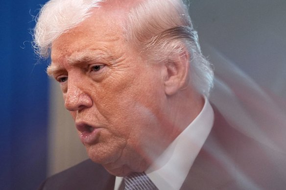 Donald Trump has warned Iran against charging fees on tankers going through Hormuz.