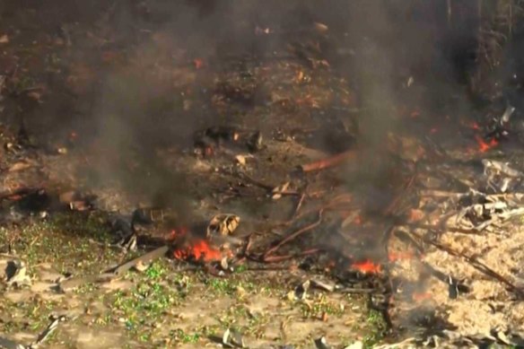 Eighteen people are unaccounted for after the explosion ripped through the site on Friday.