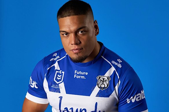 New Canterbury enforcer Leo Thompson.