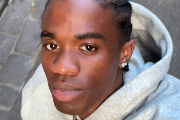 Model Natan Mwanza was stabbed to death on Wednesday night.