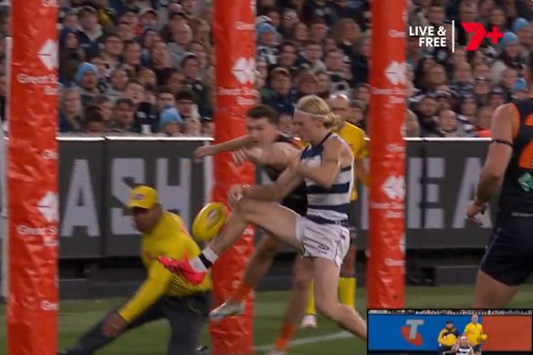Greg Swann says the ARC ran out of time to award Ollie Dempsey this goal.
