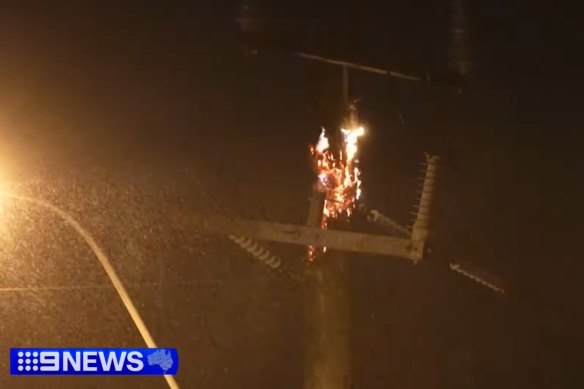 Premier Roger Cook said 130 poles caught fire over the long weekend.