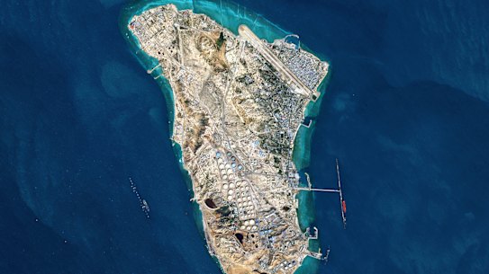 The US and Israel have not yet targeted the vast oil terminal at Kharg Island, which accounts for 90 per cent of Iran&rsquo;s crude exports.