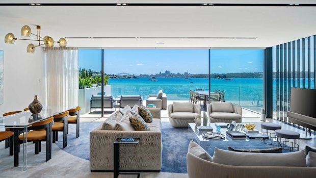 Hype DC co-founders Danny and Cindy Gilbert have put their harbourfront Rose Bay pad on the market with a price guide of $18 million. 