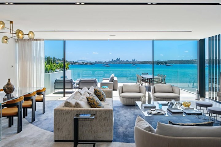 Hype DC co-founders Danny and Cindy Gilbert have put their harbourfront Rose Bay pad on the market with a price guide of $18 million.