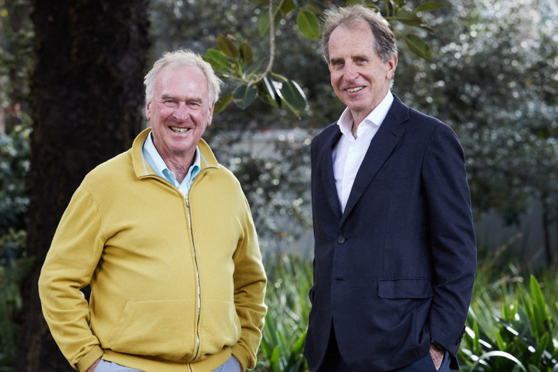 MAB Corp founders Michael (left) and Andrew Buxton.