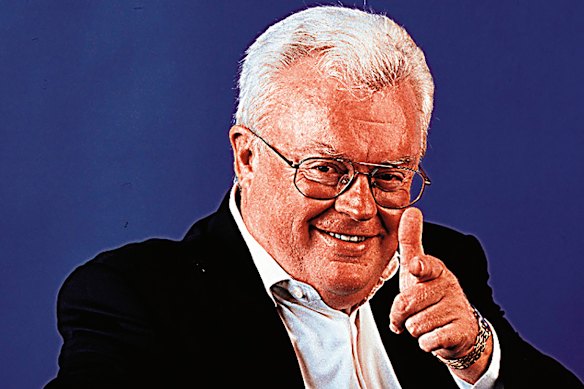 Former Labor senator Graham Richardson in a promotional handout image. 