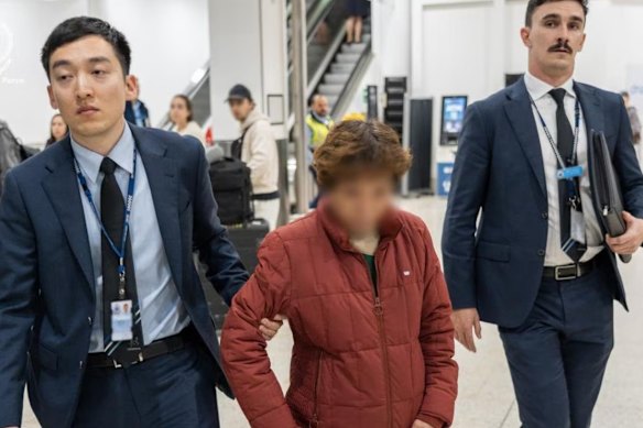 Yuee Ruan was arrested at Sydney Airport in July.
