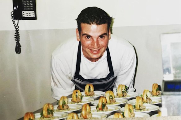 Calombaris as a second year apprentice.