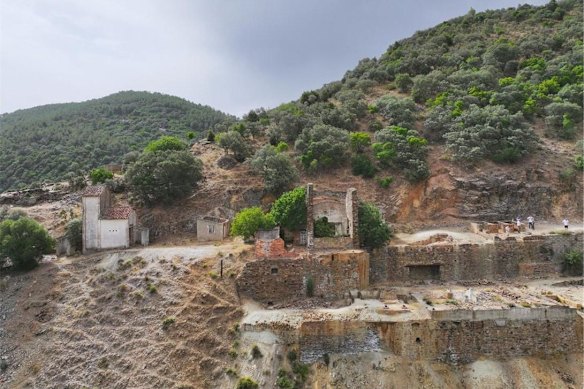 Former operating Galena Mine on site at Osmond’s Orion project in Spain.