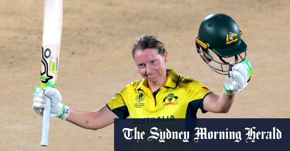 Australia beat India in thriller after Alyssa Healy century