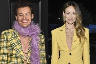 Harry Styles and Olivia Wilde.