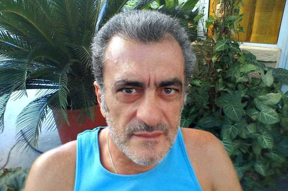 Perry Kouroumblis is charged with murdering two women on Easey Street, Collingwood, in 1977.