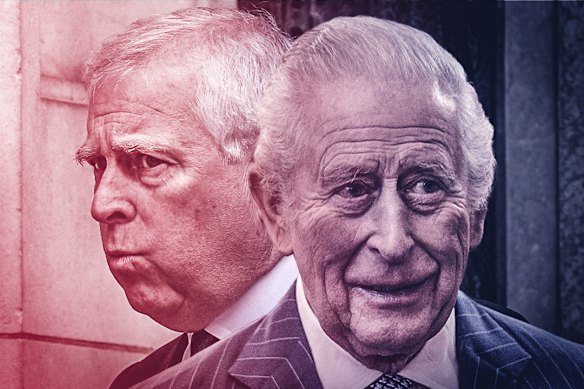 Voters’ sentiment about King Charles has improved after he stripped his brother Andrew of his titles.