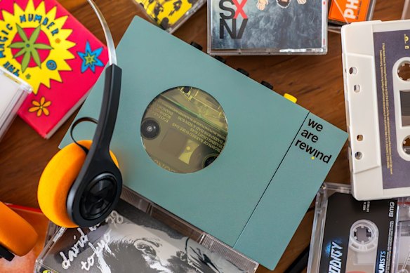 We Are Rewind, a personal Bluetooth-enabled cassette player recently put into production. 