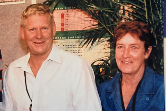 Sheza Alibi owner Fred Noffke with partner Aliceson Moore.