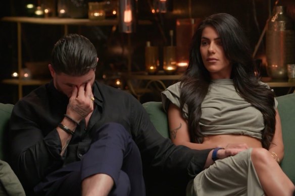 Paul Antoine and Carina Mirabile discuss the now-infamous wall punch on Married at First Sight. 