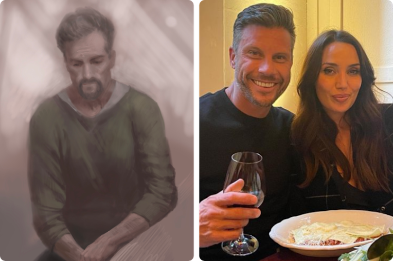 Sam Wood is accused of assaulting his wife Snezana, who he met on The Bachelor reality TV series. Instagram