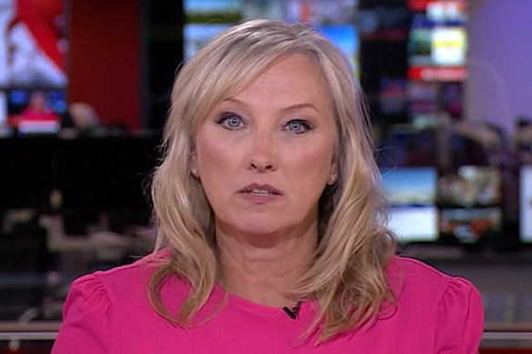 BBC presenter Martine Croxall.