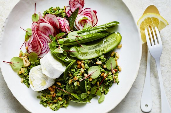 Donna Hay's super tasty broccoli bowl.