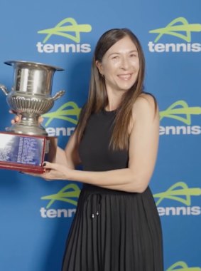 Adelaide-based tennis official Marija Lentic.