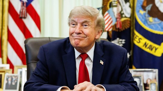 Donald Trump earned more than $US1.4 billion ($2 billion) in crypto sales and memecoin royalties last year.