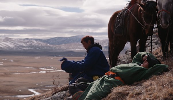 Iron Winter is the story of two young Mongolian friends battling extreme conditions as they herd 2000 horses through the steppes. 