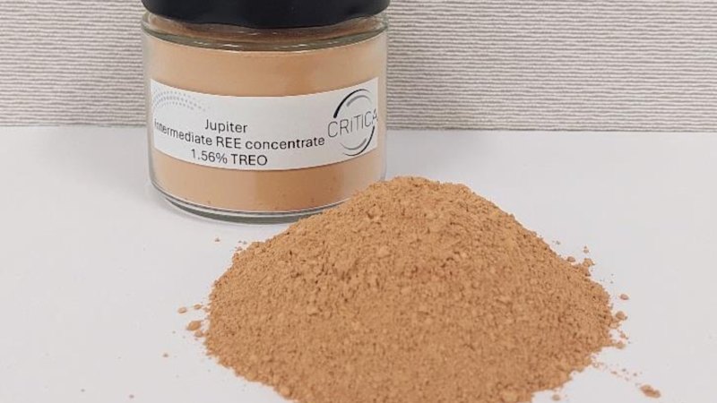 Critica produces second big mixed rare earths product