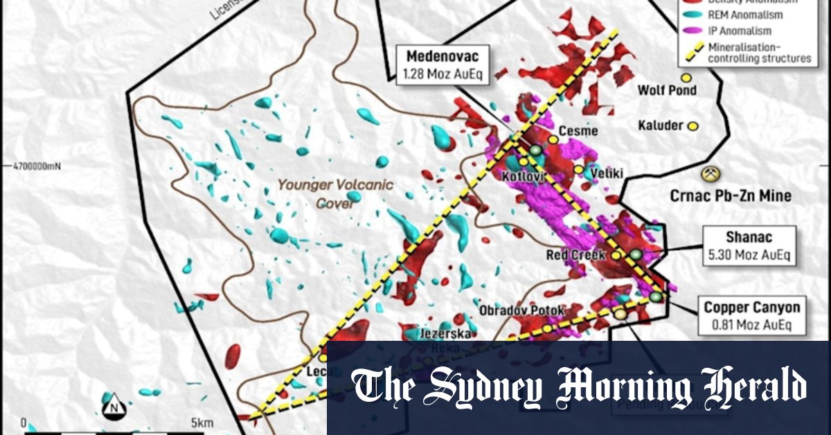 Strickland gravity survey ignites Serbian porphyry chase