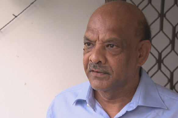 Neighbour Appakutti Visvalingam tried to put out the fire with his garden hose.