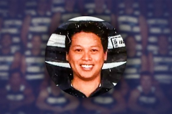 Former Geelong Cats sponsor Sy Giang Nguyen.