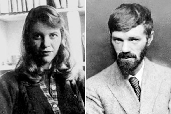 Literary giants Sylvia Plath and D. H. Lawrence have long fascinated biographers.