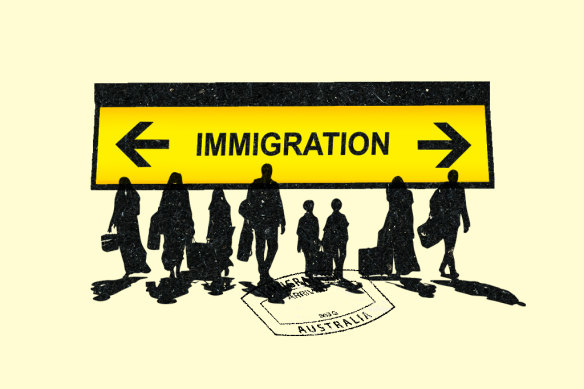 Immigration levels are higher than the government forecasts.